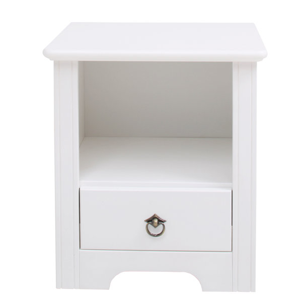 Brambly Cottage Fitzgerald Solid Wood Bedside Table Wayfair.co.uk